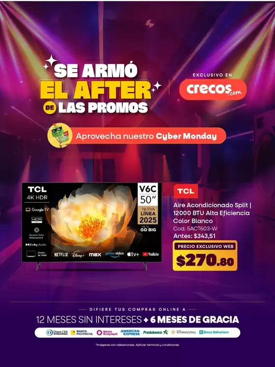 Catálogo Crecos en Cayambe | Excelente oferta para cazadores de gangas | 2025-12-02T00:00:00.000Z - 2025-12-31T00:00:00.000Z