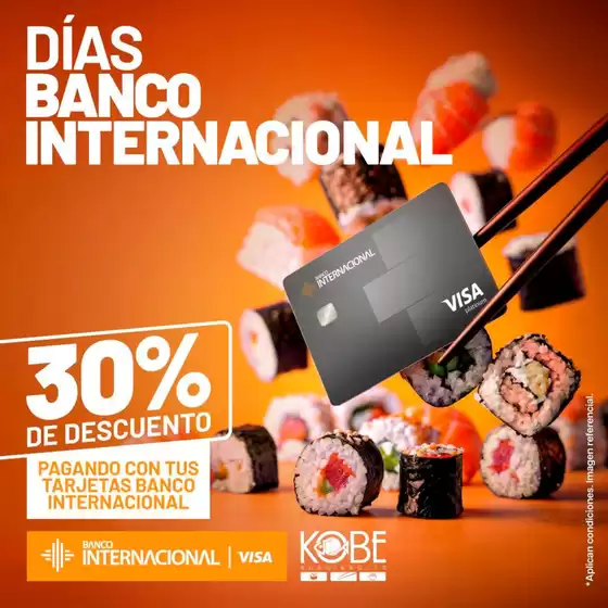 Catálogo Kobe Sushi Express en Guayaquil | 30% de descuento  | 2025-12-03T00:00:00.000Z - 2025-12-21T00:00:00.000Z