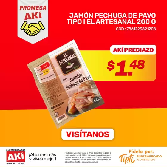 Catálogo Akí en Alamor | Promesa Aki  | 2025-12-04T00:00:00.000Z - 2025-12-17T00:00:00.000Z