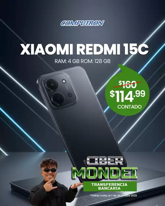 Catálogo Computron en El Pangui | CIber Mondei | 2025-12-05T00:00:00.000Z - 2025-12-07T00:00:00.000Z