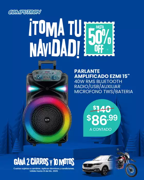Catálogo Computron en Guayaquil | Ofertas especiales atractivas para todos | 2025-12-07T00:00:00.000Z - 2025-12-31T00:00:00.000Z
