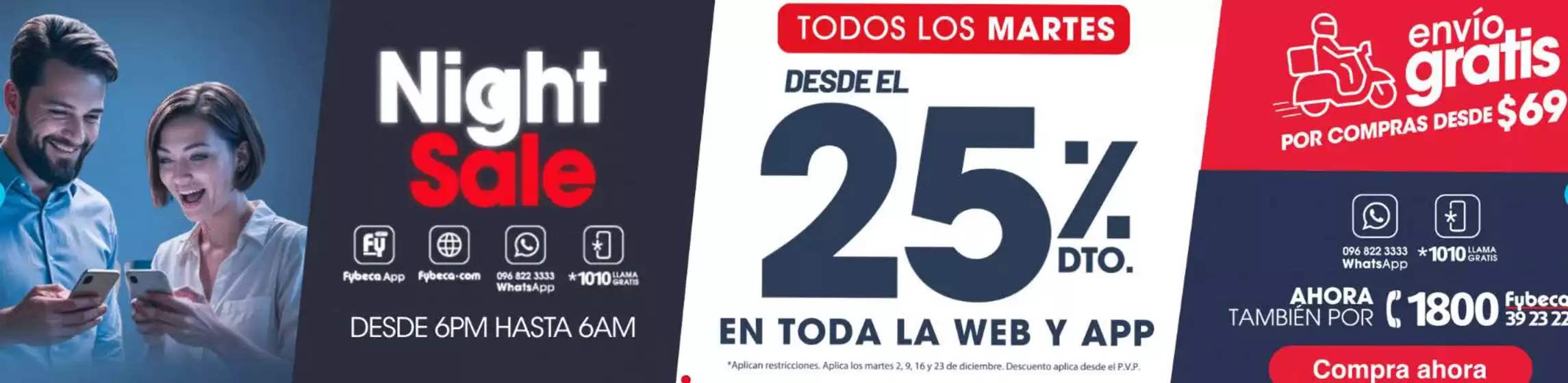 Catálogo Fybeca en Guayaquil | Night Sale | 2025-12-09T00:00:00.000Z - 2025-12-23T00:00:00.000Z