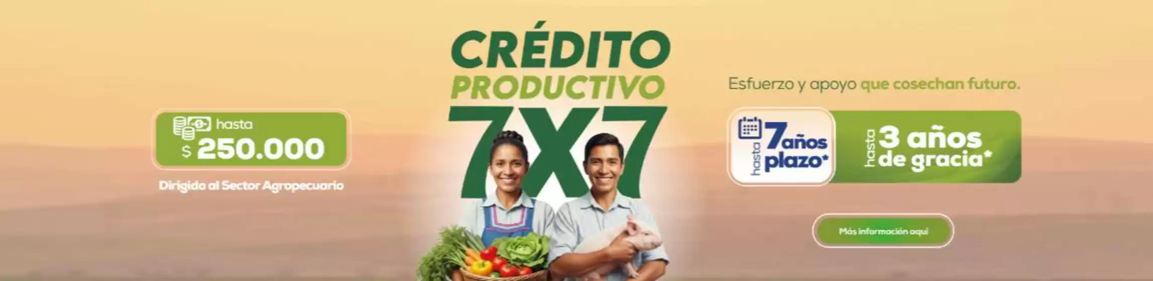 Catálogo Banecuador en Ibarra | Credito productivo 7x7 | 2025-12-10T00:00:00.000Z - 2026-01-04T00:00:00.000Z