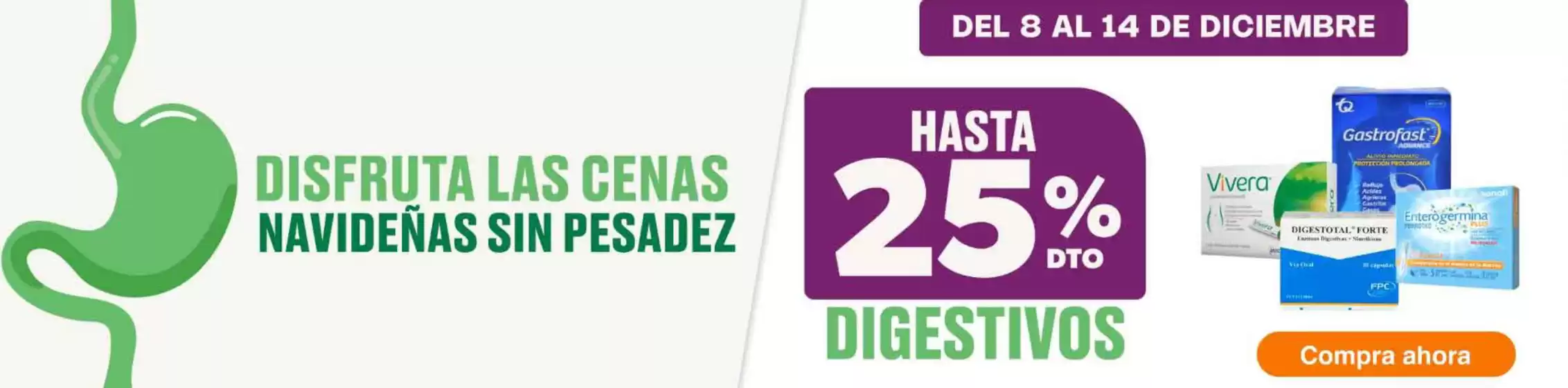Catálogo Fybeca | Disfruta las cenas navidenas sin pesadez | 2025-12-12T00:00:00.000Z - 2025-12-14T00:00:00.000Z