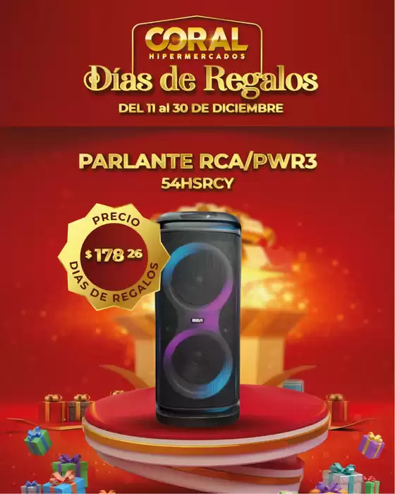 Catálogo Coral Hipermercados en Sangolquí | Dias de Regalos | 2025-12-15T00:00:00.000Z - 2025-12-30T00:00:00.000Z