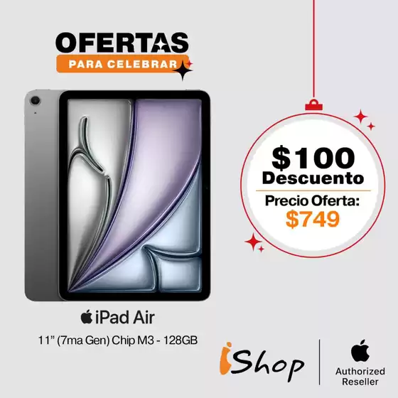 Catálogo iShop | Ofertas para celebrar | 2025-12-15T00:00:00.000Z - 2025-12-31T00:00:00.000Z