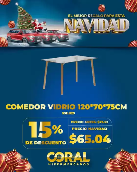 Catálogo Coral Hipermercados en Daule | Mejor regala para navidad | 2025-12-17T00:00:00.000Z - 2025-12-24T00:00:00.000Z