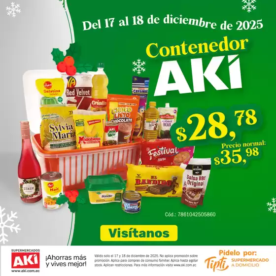 Catálogo Akí en Balzar | Conetenedor aki | 2025-12-18T00:00:00.000Z - 2025-12-18T00:00:00.000Z