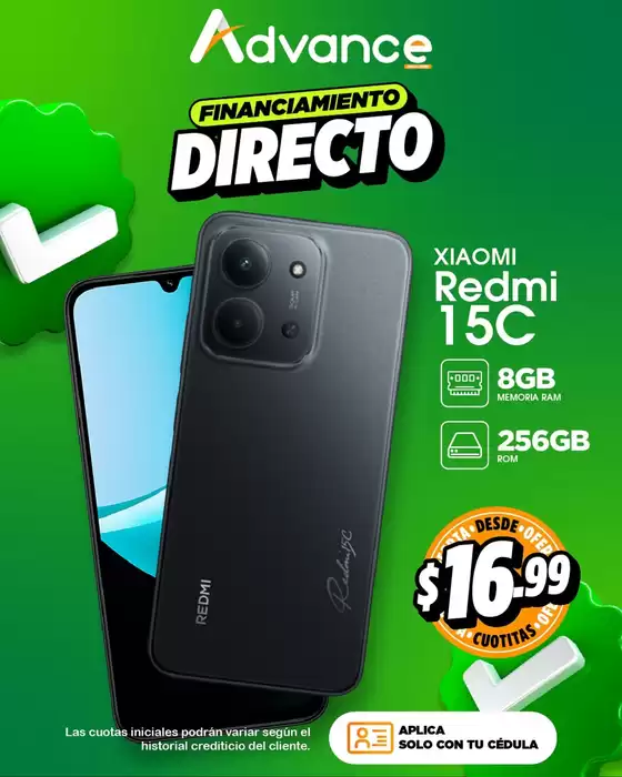 Catálogo Advance en Saquisilí | Ofertas exclusivas para nuestros clientes | 2025-12-18T00:00:00.000Z - 2026-01-01T00:00:00.000Z