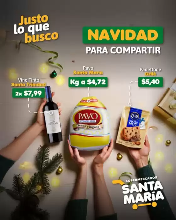 Catálogo Santa Maria en Daule | Navidad para compartir  | 2025-12-19T00:00:00.000Z - 2025-12-24T00:00:00.000Z