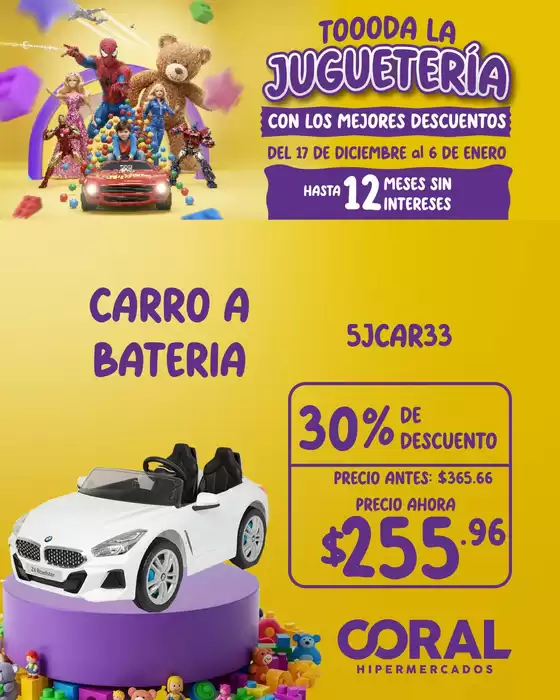 Catálogo Coral Hipermercados en Salinas | Descubre ofertas atractivas | 2025-12-17T00:00:00.000Z - 2026-01-06T00:00:00.000Z