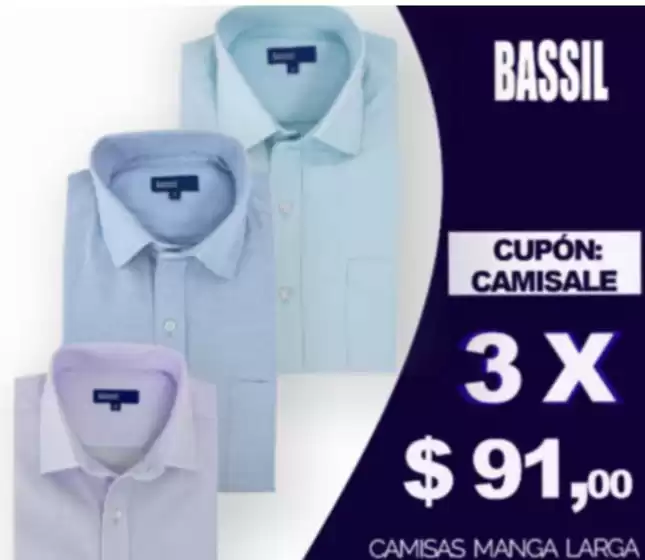 Catálogo Bassil | Camisas manga larga | 2025-12-29T00:00:00.000Z - 2026-02-28T00:00:00.000Z