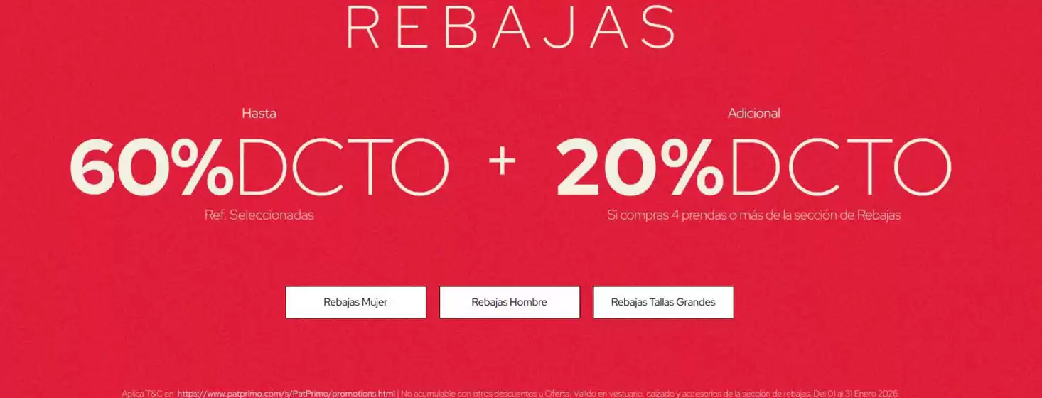 Catálogo Pat Primo en Guayaquil | Rebajas  | 2026-01-06T00:00:00.000Z - 2026-01-31T00:00:00.000Z