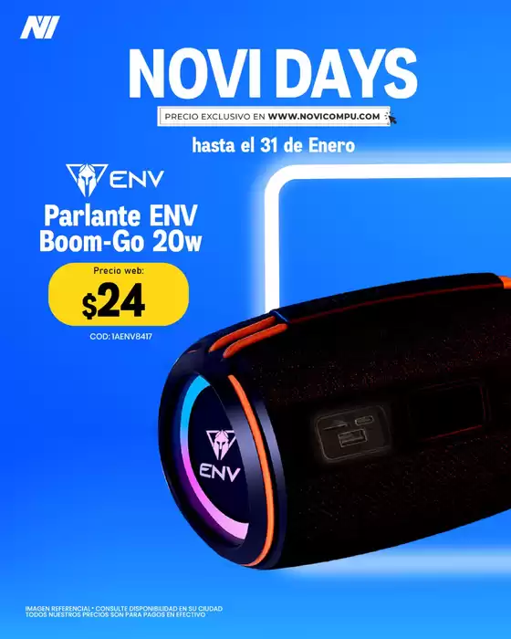 Catálogo Novicompu en Daule | Precio Exlusivo  | 2026-01-19T00:00:00.000Z - 2026-01-31T00:00:00.000Z