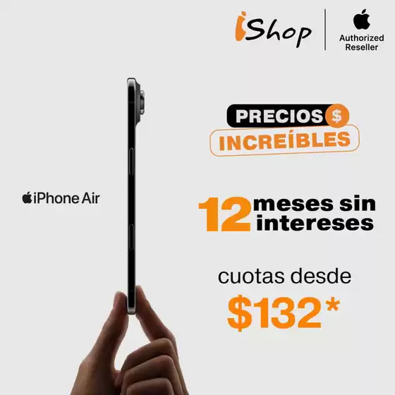 Catálogo iShop en Daule | Iphone air  | 2026-01-19T00:00:00.000Z - 2026-01-31T00:00:00.000Z
