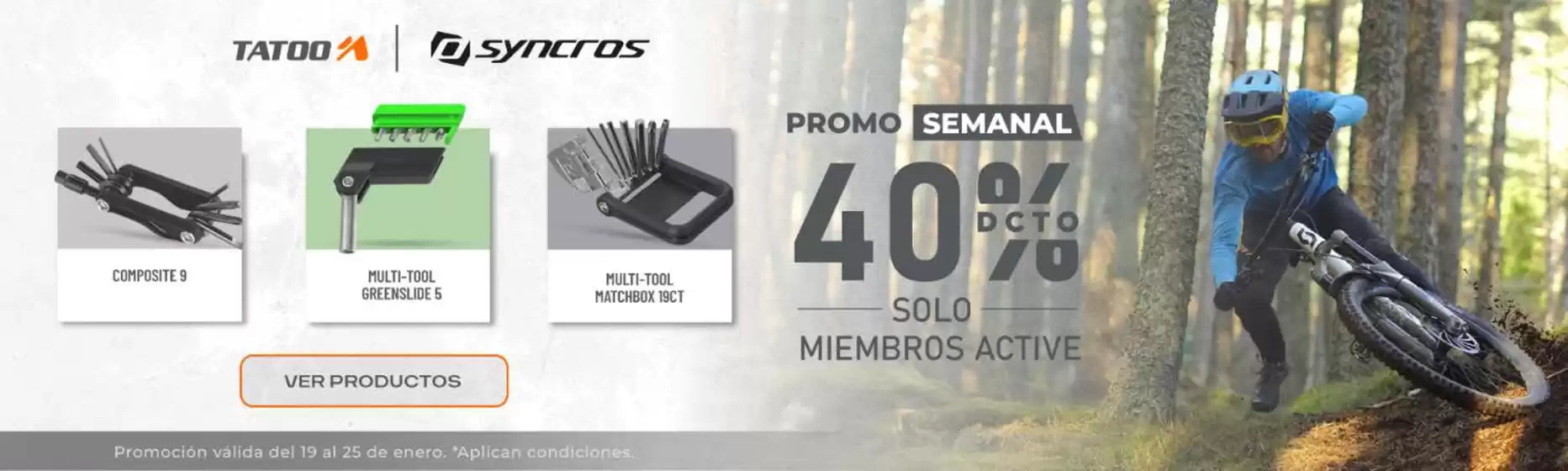 Catálogo Tatoo | Promo 40%solo miembros active | 2026-01-23T00:00:00.000Z - 2026-01-25T00:00:00.000Z