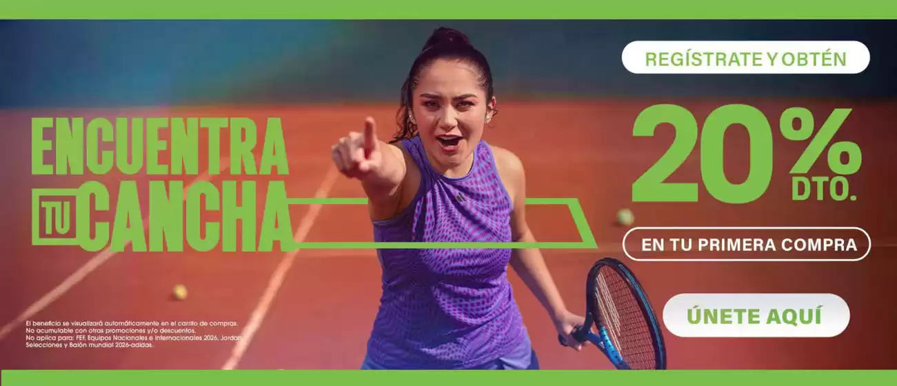 Catálogo Marathon Sports en Riobamba | Encuentra tu cancha | 2026-01-23T00:00:00.000Z - 2026-02-15T00:00:00.000Z