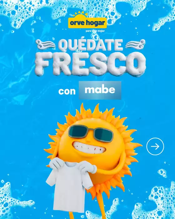 Catálogo Orve Hogar en Latacunga | Quedate fresco con mabe  | 2026-01-28T00:00:00.000Z - 2026-01-31T00:00:00.000Z