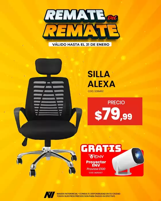 Catálogo Novicompu en Latacunga | Remate del remate  | 2026-01-28T00:00:00.000Z - 2026-01-31T00:00:00.000Z