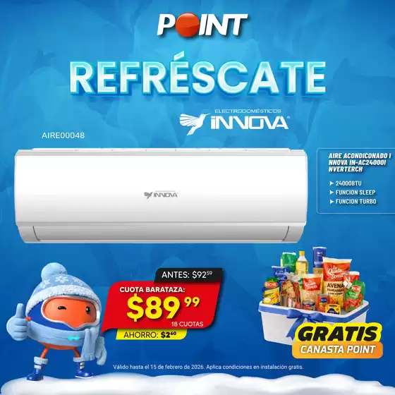 Catálogo Point en Otavalo | Refrescate | 2026-01-29T00:00:00.000Z - 2026-02-15T00:00:00.000Z