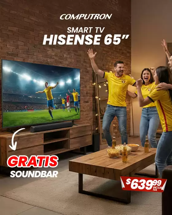 Catálogo Computron en Latacunga | Smart Tv offers | 2026-01-30T00:00:00.000Z - 2026-02-15T00:00:00.000Z