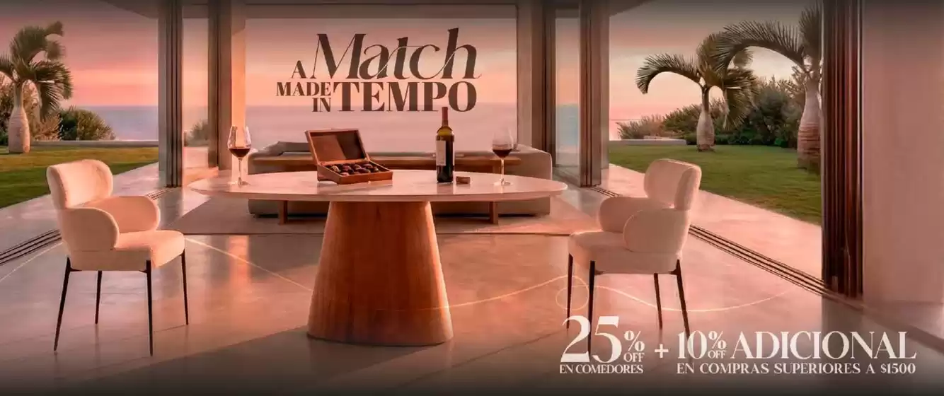 Catálogo Tempo Design | Match a made in tempo  | 2026-02-02T00:00:00.000Z - 2026-02-28T00:00:00.000Z