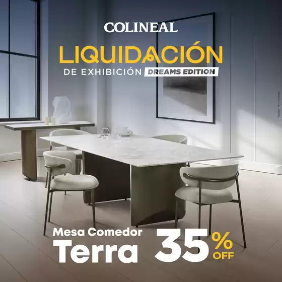 Catálogo Colineal en Olmedo | Liquidacion de exhibicion dreams edition | 2026-02-03T00:00:00.000Z - 2026-02-08T00:00:00.000Z