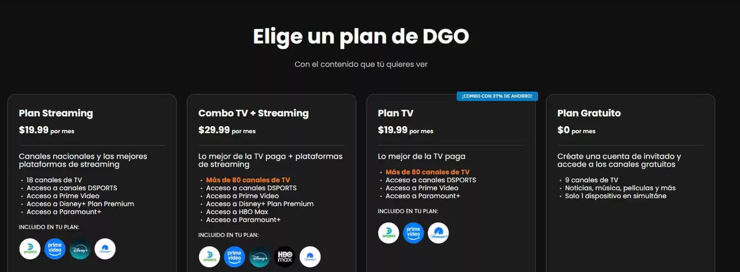 Catálogo DirecTV en Pichincha | Elige un plan de DGO | 2026-02-03T00:00:00.000Z - 2026-06-30T00:00:00.000Z