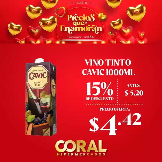 Catálogo Coral Hipermercados en Tabacundo | Nuestras mejores gangas | 2026-02-01T00:00:00.000Z - 2026-02-28T00:00:00.000Z