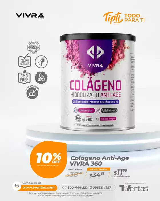 Catálogo TVentas en Pifo | Ofertas principales para todos los clientes | 2026-02-04T00:00:00.000Z - 2026-02-15T00:00:00.000Z