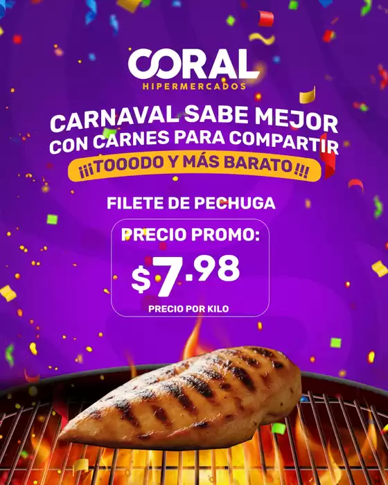 Catálogo Coral Hipermercados en Patate | Carnival sabe mejor | 2026-02-05T00:00:00.000Z - 2026-02-28T00:00:00.000Z