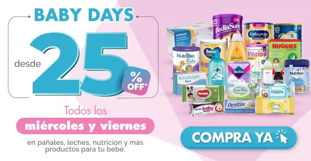 Catálogo Pharmacy's en Caluma Canton | Baby days  | 2026-02-05T00:00:00.000Z - 2026-02-28T00:00:00.000Z