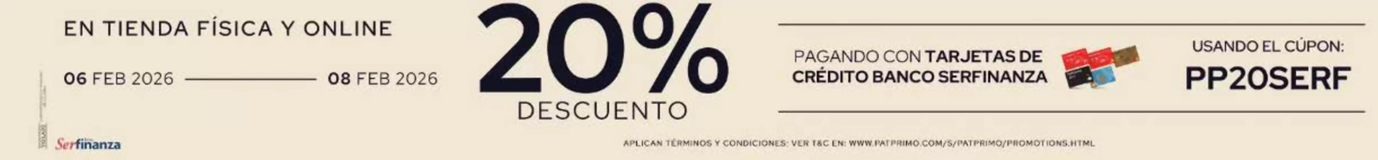 Catálogo Pat Primo en Pujilí | En tienda fisica y online  | 2026-02-06T00:00:00.000Z - 2026-02-08T00:00:00.000Z