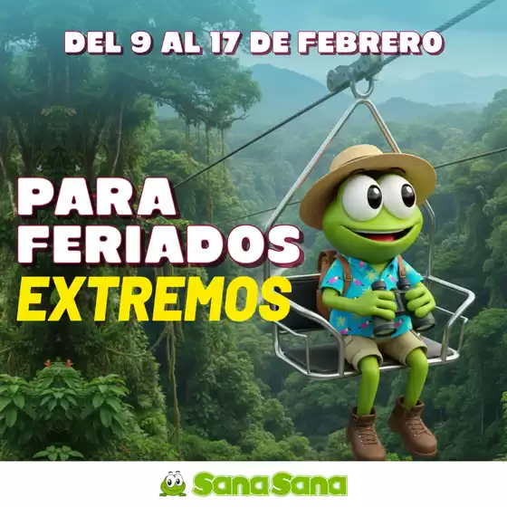 Catálogo Farmacias SanaSana en Portovelo | Ofertas y gangas exclusivas | 2026-02-09T00:00:00.000Z - 2026-02-17T00:00:00.000Z