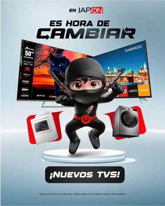 Catálogo Almacenes Japón en Ambato | Descuentos y promociones | 2026-02-09T00:00:00.000Z - 2026-02-28T00:00:00.000Z