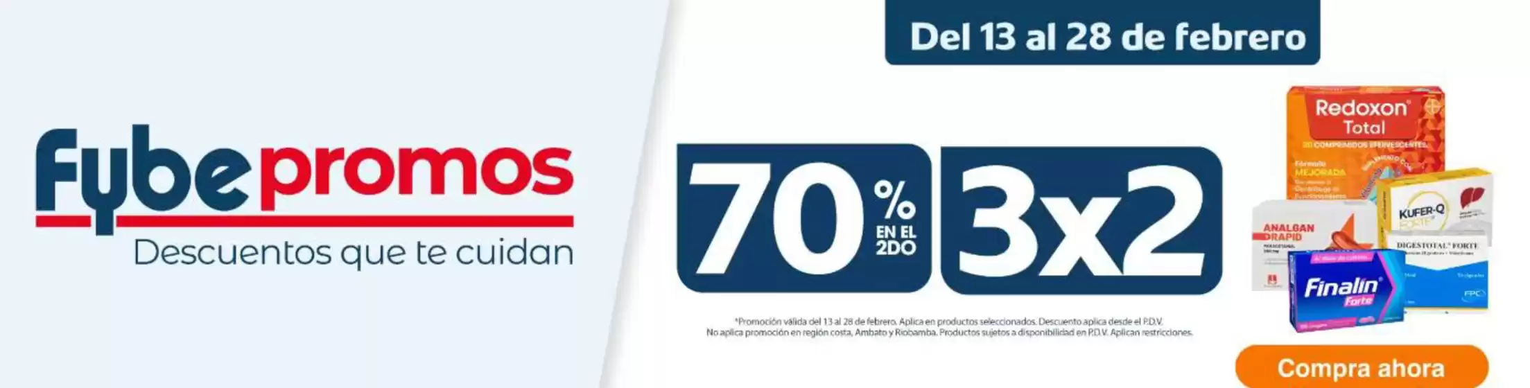 Catálogo Fybeca en La Troncal | Fybe promos | 2026-02-23T00:00:00.000Z - 2026-02-28T00:00:00.000Z