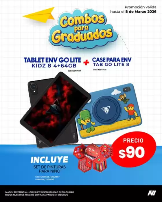 Catálogo Novicompu en Guaranda | Combos para graduados | 2026-02-27T00:00:00.000Z - 2026-03-08T00:00:00.000Z