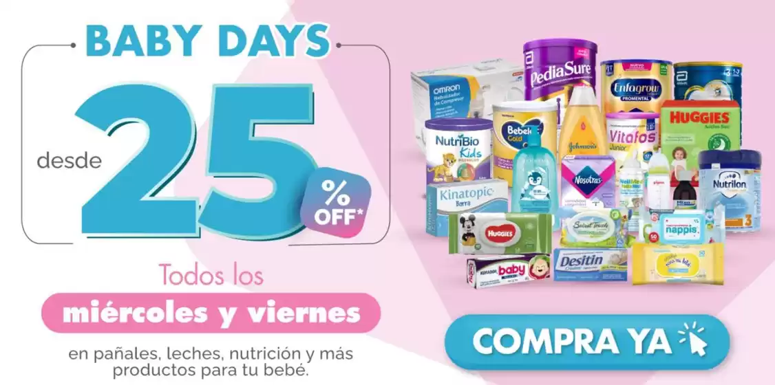 Catálogo Pharmacy's en Portoviejo | Baby Days | 2026-02-27T00:00:00.000Z - 2026-03-19T00:00:00.000Z