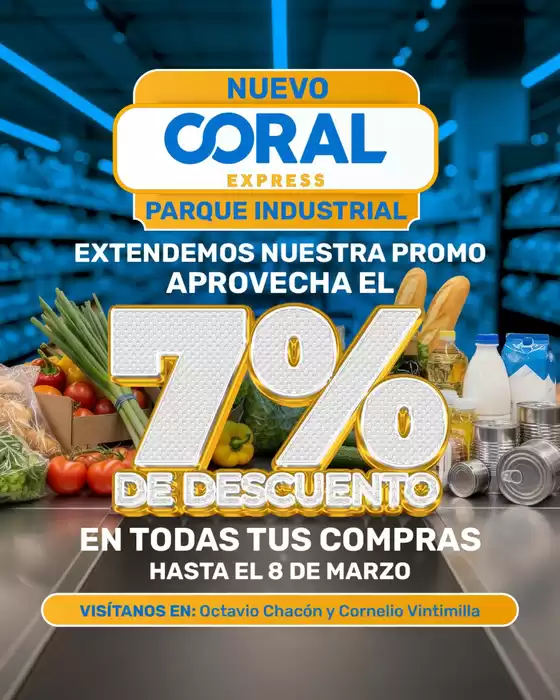 Catálogo Coral Hipermercados en Santa Elena | 7%de descuento en todas tus compras  | 2026-03-02T00:00:00.000Z - 2026-03-08T00:00:00.000Z