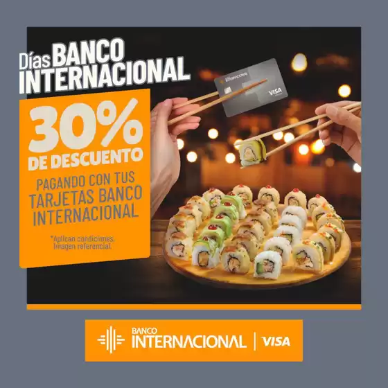 Catálogo Kobe Sushi Express en Guayaquil | Dias Banco Internacional | 2026-03-04T00:00:00.000Z - 2026-03-24T00:00:00.000Z