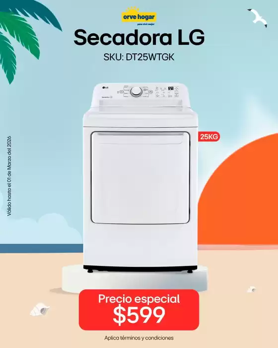 Catálogo Orve Hogar en Caluma Canton | Gran variedad de ofertas | 2026-03-06T00:00:00.000Z - 2026-03-20T00:00:00.000Z