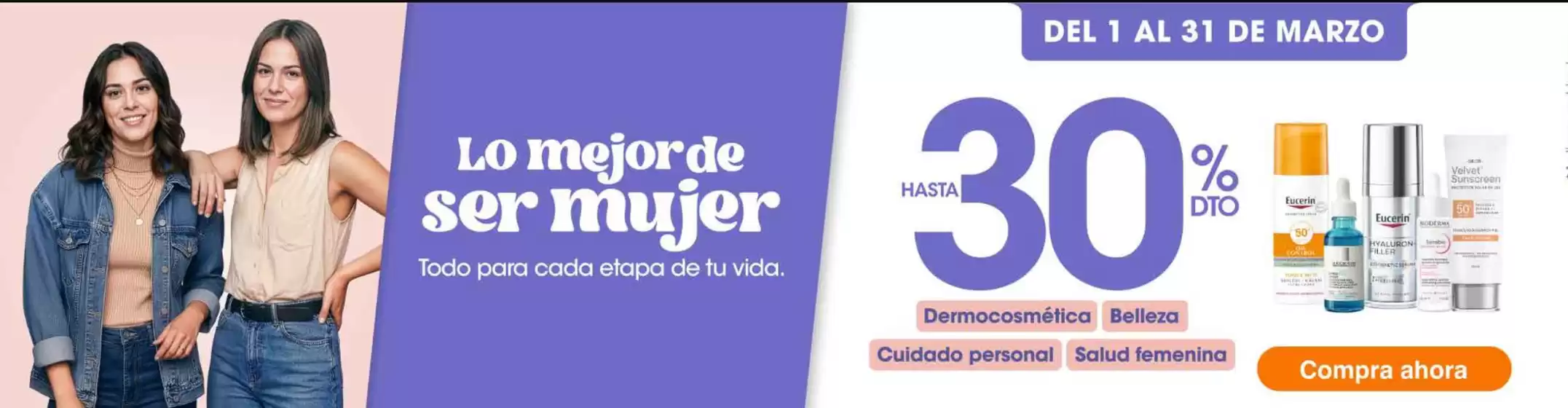 Catálogo Fybeca | Lo mejor de ser mujer  | 2026-03-09T00:00:00.000Z - 2026-03-31T00:00:00.000Z