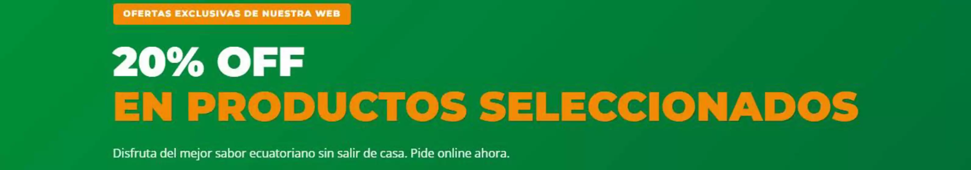 Catálogo Los cebiches de Rumiñahui en Sangolquí | 20%off en productos seleccionados  | 2026-03-11T00:00:00.000Z - 2026-03-31T00:00:00.000Z