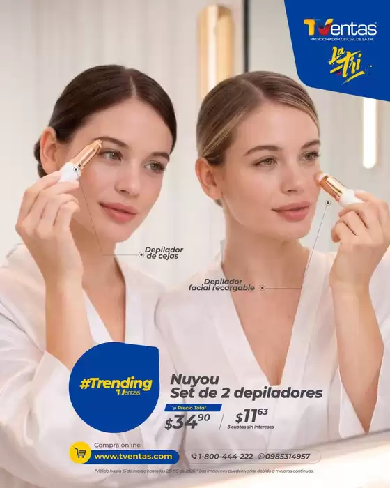 Catálogo TVentas en Guayllabamba | Promociones actuales | 2026-03-11T00:00:00.000Z - 2026-03-15T00:00:00.000Z