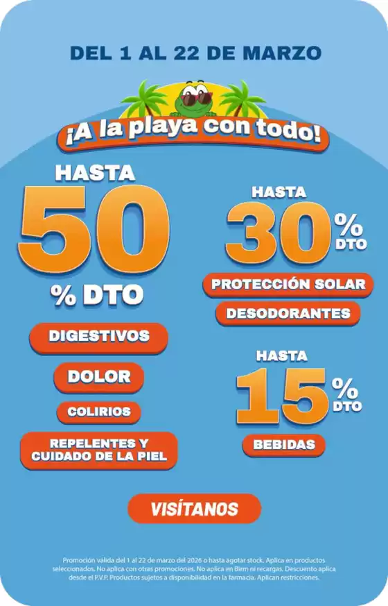 Catálogo Farmacias SanaSana en Cuenca | A la playa con todo! | 2026-03-12T00:00:00.000Z - 2026-03-22T00:00:00.000Z