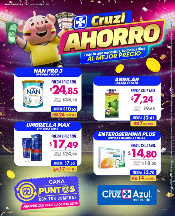 Catálogo Farmacias Cruz Azul en Cuenca | Ahorra ahora con nuestras ofertas | 2026-03-02T00:00:00.000Z - 2026-03-31T00:00:00.000Z