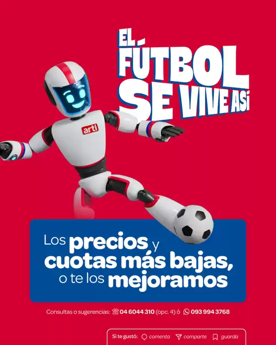 Catálogo Artefacta en Otavalo | Nuestras mejores gangas | 2026-03-15T00:00:00.000Z - 2026-03-29T00:00:00.000Z