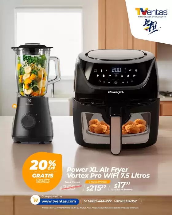 Catálogo TVentas en Chone | Ofertas principales para todos los clientes | 2026-03-17T00:00:00.000Z - 2026-03-22T00:00:00.000Z