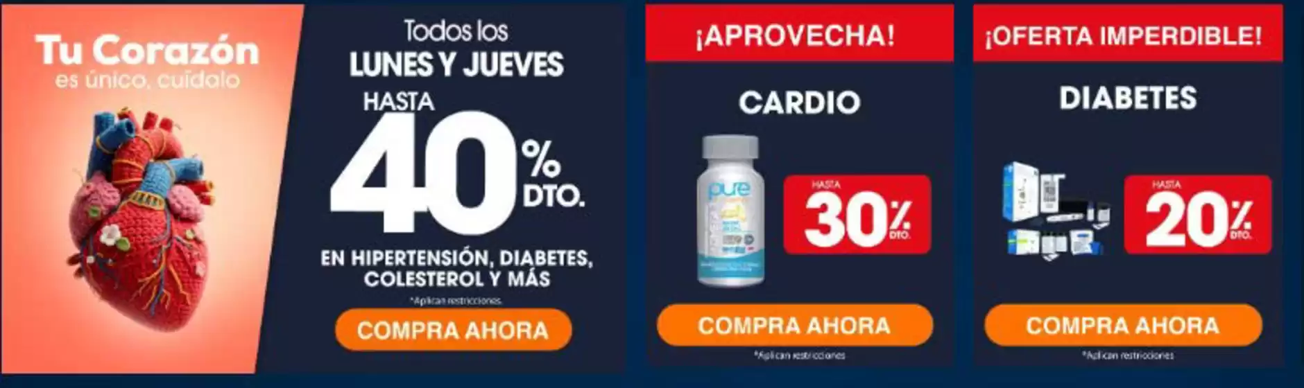 Catálogo Fybeca en Balzar | Tu corazon es unico cuidalo | 2026-03-18T00:00:00.000Z - 2026-03-31T00:00:00.000Z