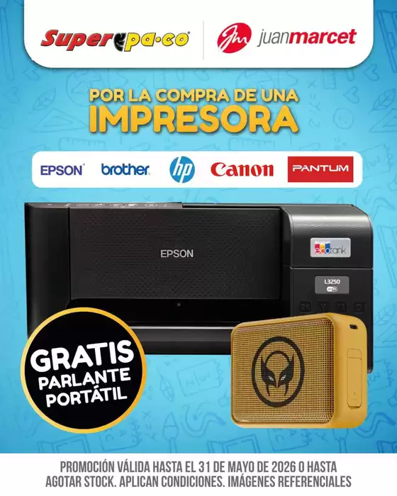 Catálogo Juan Marcet en Montecristi | Por la compra  | 2026-03-18T00:00:00.000Z - 2026-05-31T00:00:00.000Z